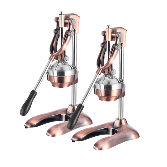 SOGA 2X Stainless Steel Manual Juicer Hand Press Juice Extractor Squeezer Lemon Orange Citrus Gold • LUZ-JuicerStainlessSteel122X2