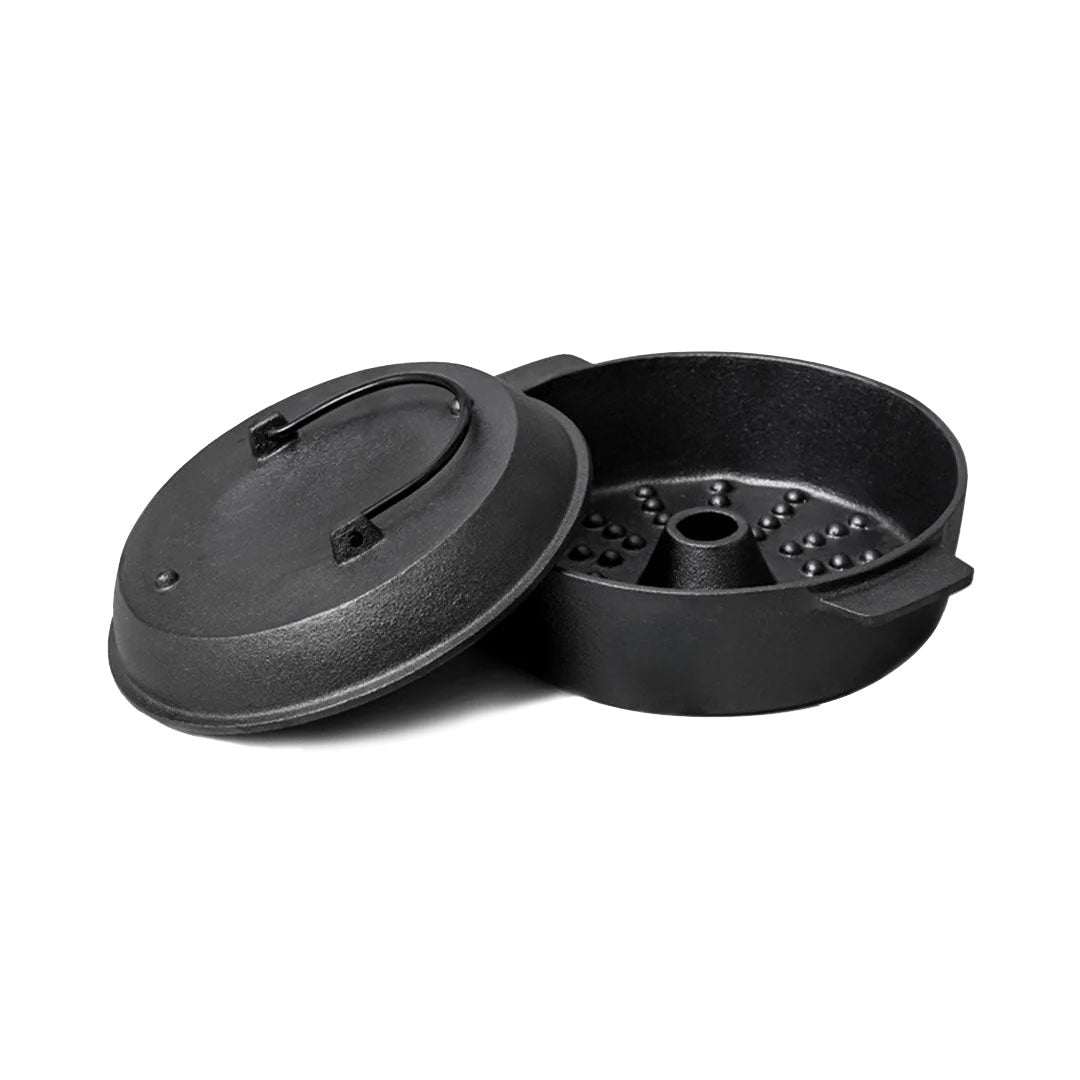 SOGA 28cm Cast Iron Dutch Oven Pre-Seasoned Cast Iron Pot with Lid • LUZ-ZPaiA8
