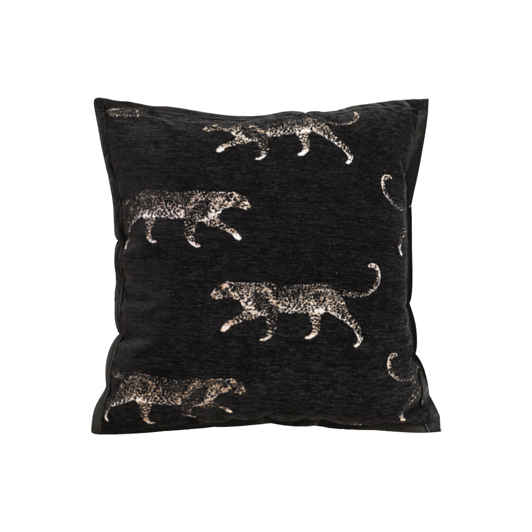 SOGA 50cm Black Throw Pillow Elegant Decorative Cushion Living Room Modern Home Decor • LUZ-FrenchCushion332