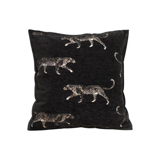 SOGA 50cm Black Throw Pillow Elegant Decorative Cushion Living Room Modern Home Decor • LUZ-FrenchCushion332