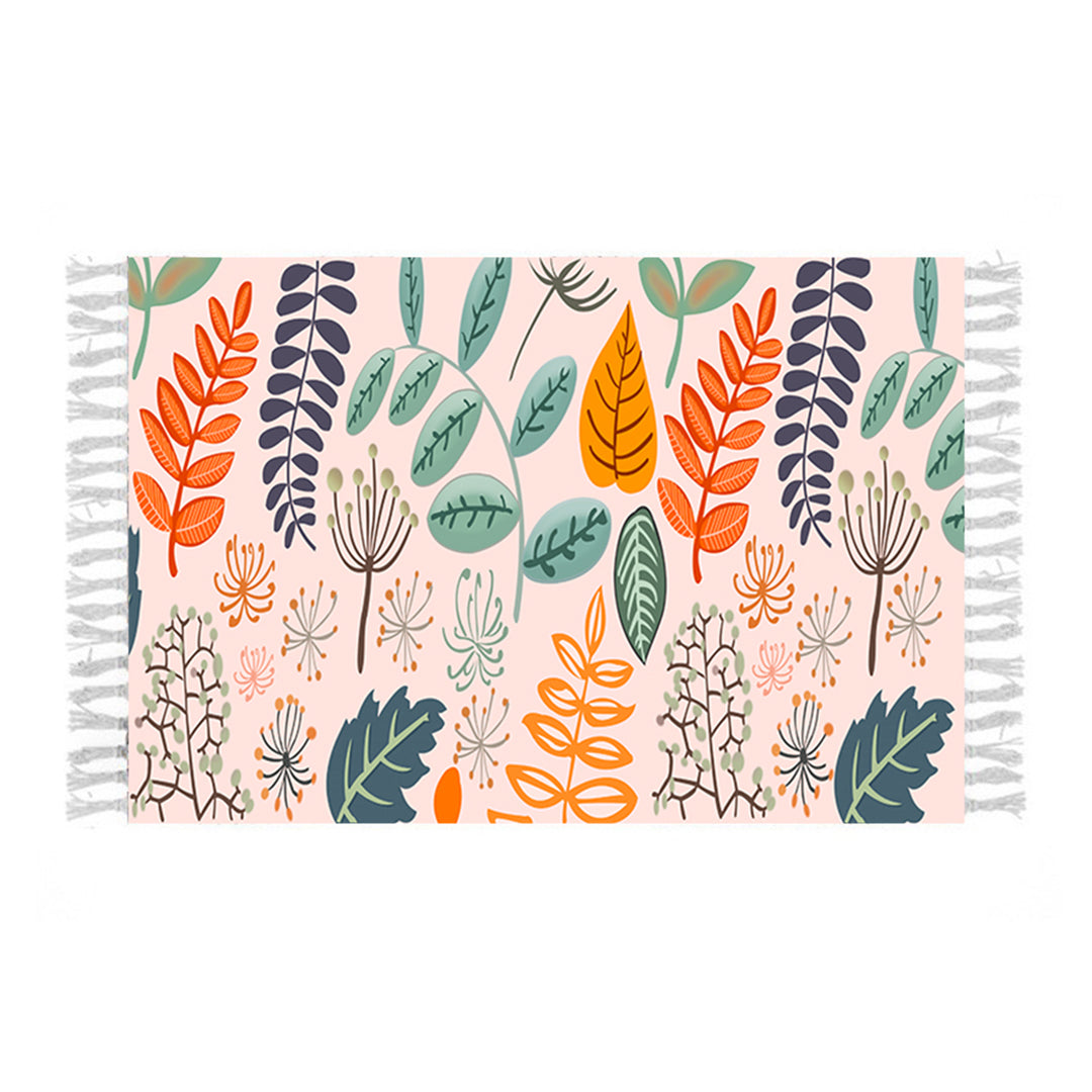 SOGA 90cm Soft cotton woven handmadeArea  rugs for living room bedroom, Home Decor • LUZ-CarpetFLSXBB16