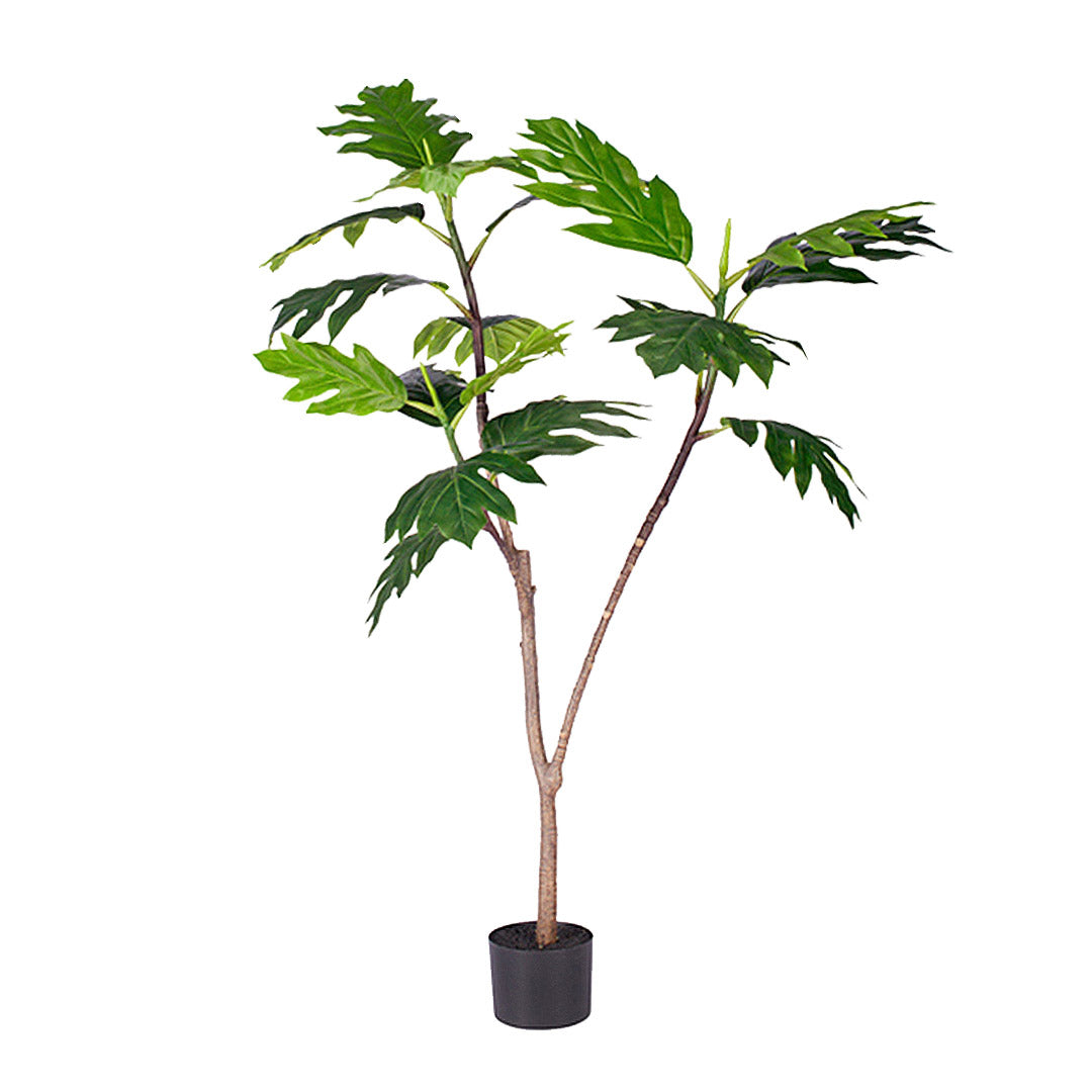 SOGA 120cm Artificial Natural Green Split-Leaf Philodendron Tree Fake Tropical Indoor Plant Home Office Decor • LUZ-APlantMBS12018