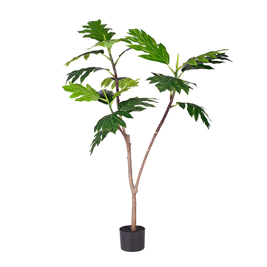 SOGA 120cm Artificial Natural Green Split-Leaf Philodendron Tree Fake Tropical Indoor Plant Home Office Decor • LUZ-APlantMBS12018