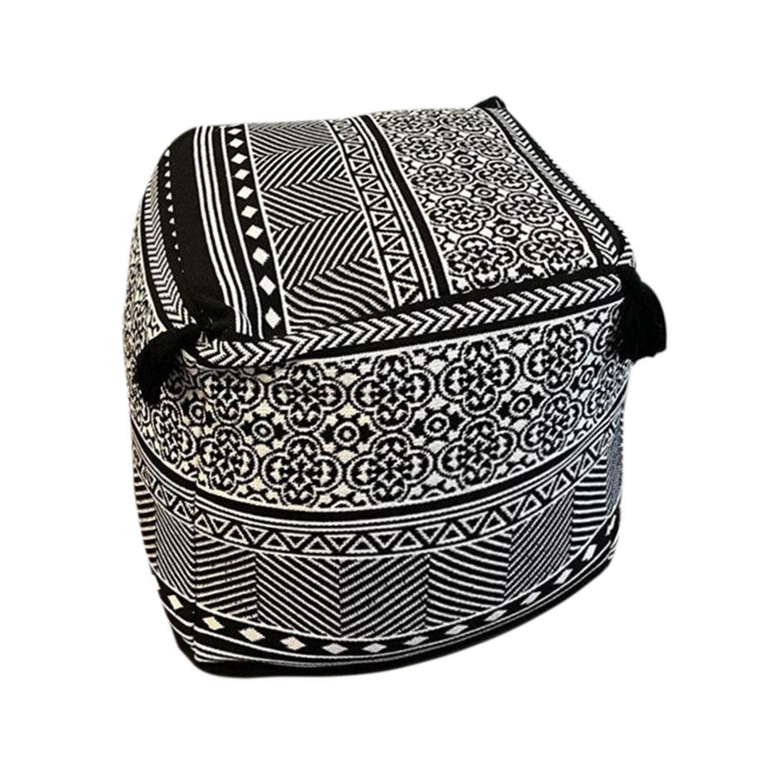 SOGA 42cm Beige Premium Polyester Fiber Cushion with EPP Particle Insert, Home Decor • LUZ-Pouffe616