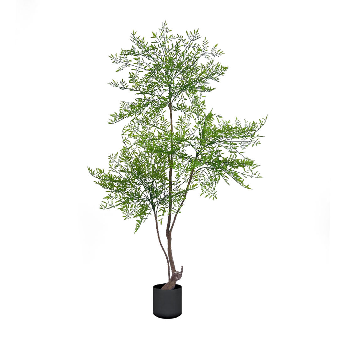 SOGA 150cm Nandina Heavenly Bamboo Tree Artificial Plant Home Accent Decor • LUZ-APlantNTZ150