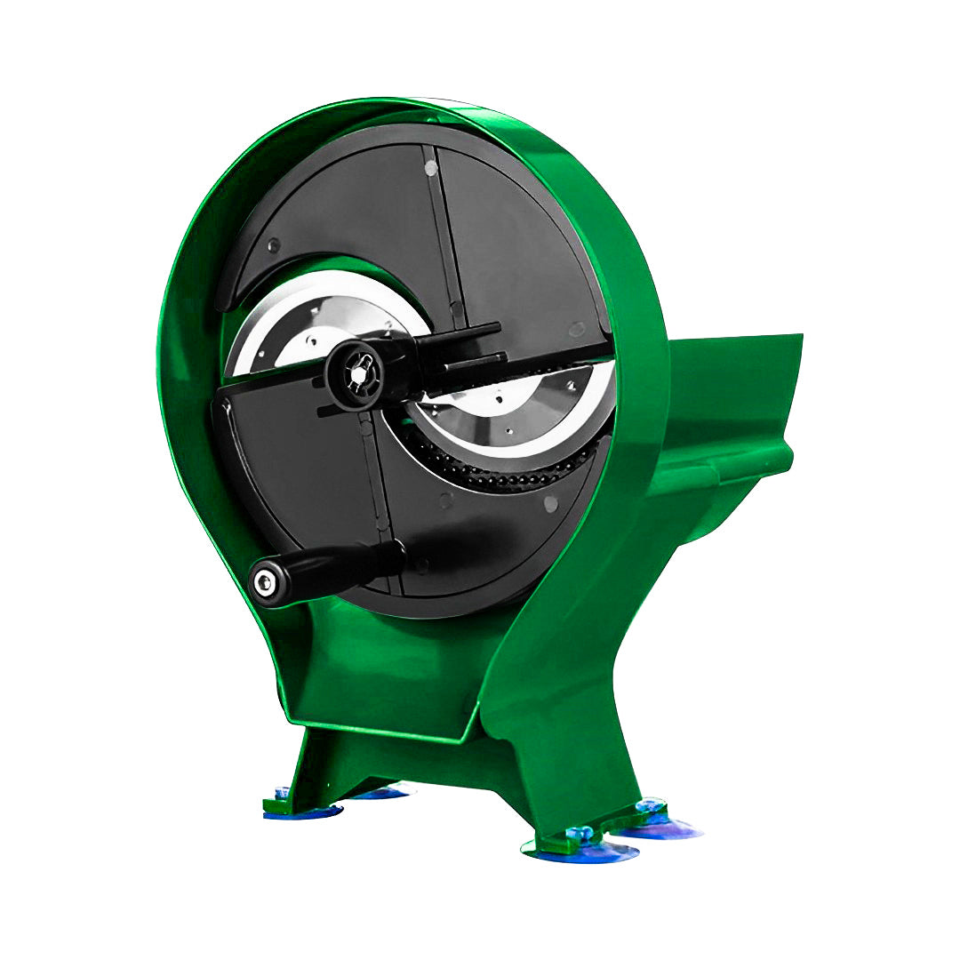 SOGA Commercial Manual Vegetable Fruit Slicer Kitchen Cutter Machine Green • LUZ-FruitCutterBlack