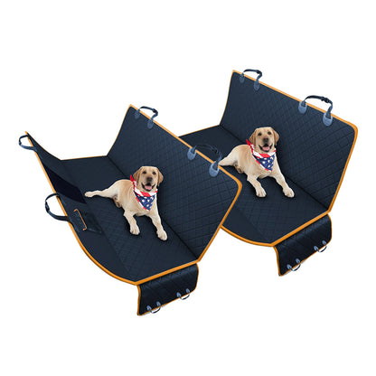 SOGA 2X Oxford Cloth Waterproof Dog Car Cover Back Seat Protector Hammock Pet Mat Black • LUZ-CarpetBag99X2