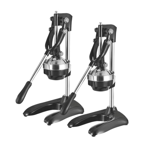 SOGA 2X Stainless Steel Manual Juicer Hand Press Juice Extractor Squeezer Lemon Orange Citrus Black • LUZ-JuicerStainlessSteel120X2