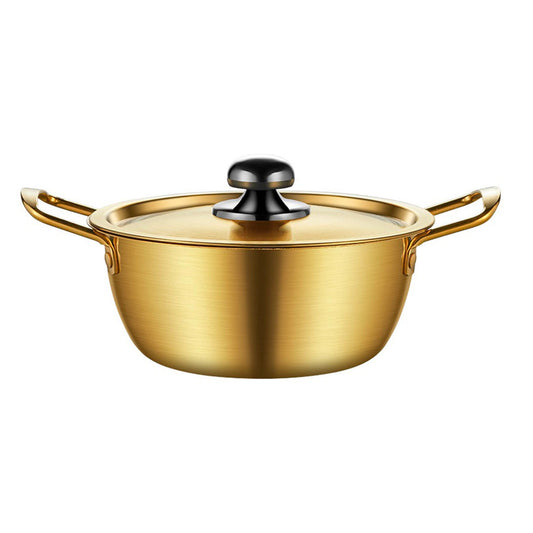 Soga 16cm Ramen Pot in Vibrant Yellow Crafted from Durable with Lid Kichen essential • LUZ-VICSoupPot07