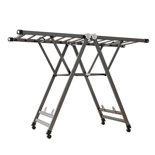 SOGA 1.4m Portable Wing Shape Clothes Drying Rack Foldable Space-Saving Laundry Holder • LUZ-BSYXYJ140