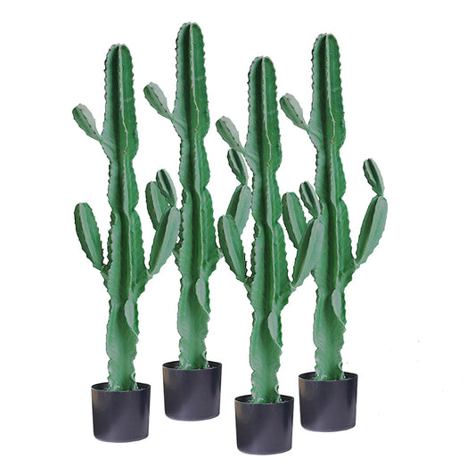 SOGA 4X 120cm Green Artificial Indoor Cactus Tree Fake Plant Simulation Decorative 6 Heads • LUZ-APlantFH1206X4