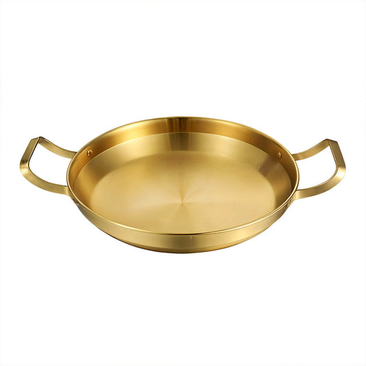 Soga 24cm Dry Pot, Gold Plated 202 Material Stainless Steel and Kitchen essentials • LUZ-VICSoupPot15