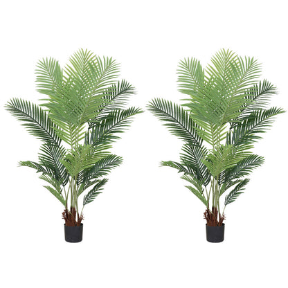 SOGA 2X 180cm Artificial Swallowtail Sunflower Fake Decoration Tree Flower Pot Plant • LUZ-APlantFHS180X2