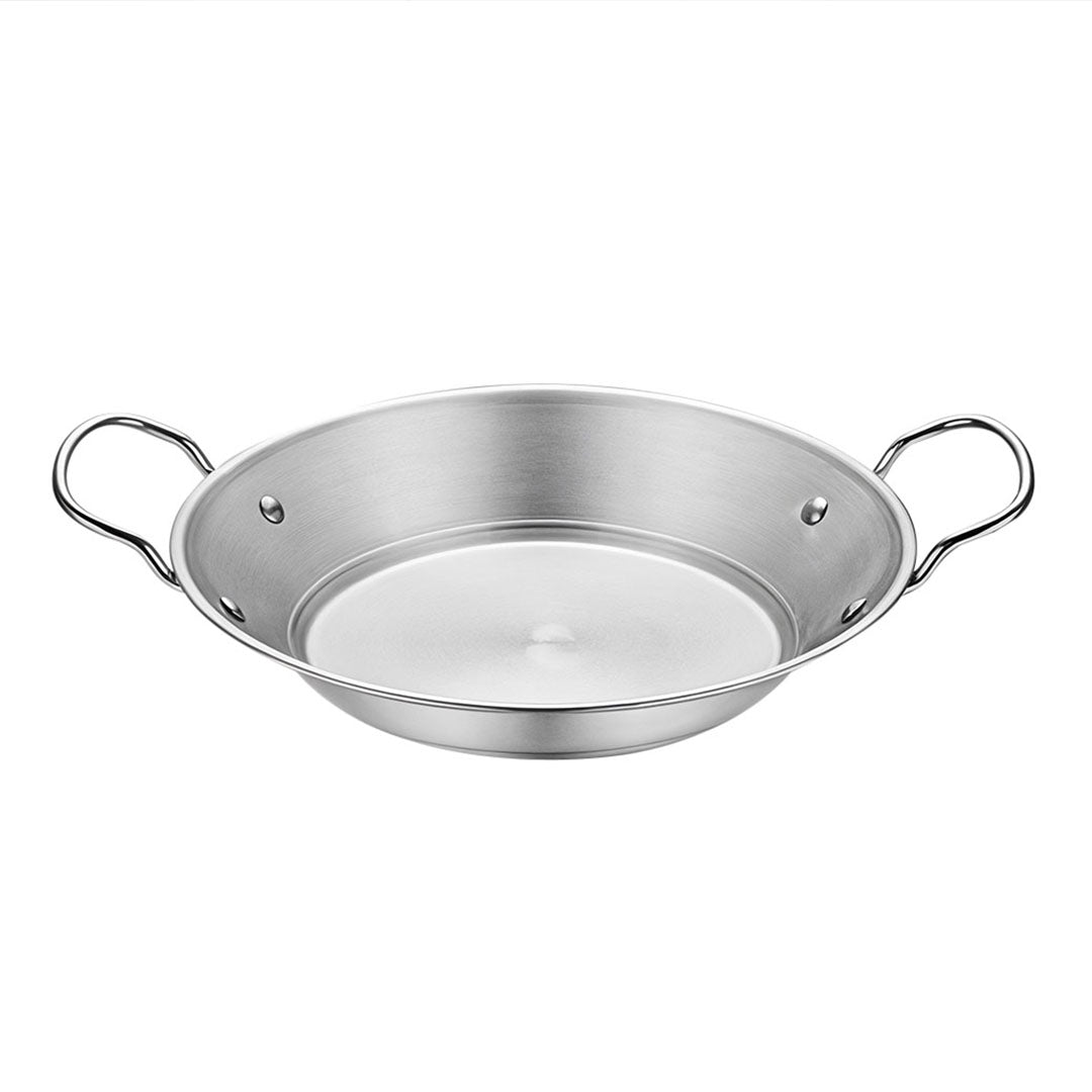 Soga 25cm Signature Dry Pot crafted with 201 Material in Silver Color and for Kitchen Essentials • LUZ-VICSoupPot20