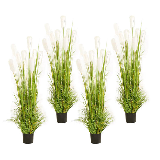 SOGA 4X 150cm Wheat Plume Grass Artificial Plant, Home Decor • LUZ-APlantFH6003X4