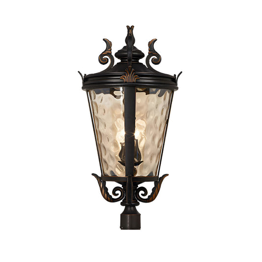 Vintage Lantern 71.2cm Wall Lamp Modern Aluminum & Glass Wall Light Classic Outdoor Sconce Decorative Exterior Lighting • LUZ-Lamp584StandLge