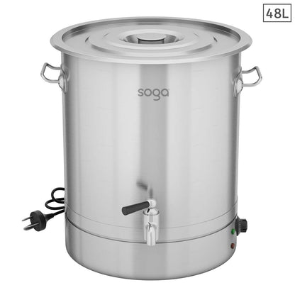 SOGA 48L Stainless Steel URN Commercial Water Boiler 2200W • LUZ-Urn844