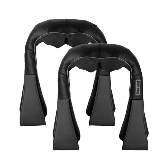 SOGA 2X Electric Kneading Back Neck Shoulder Massage Arm Body Massager Black • LUZ-Massager580ABLKX2