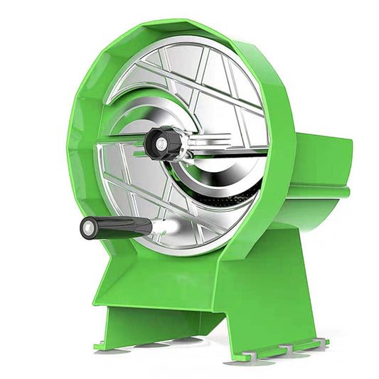 SOGA Commercial Manual Vegetable Fruit Slicer Kitchen Cutter Machine Green • LUZ-FruitCutterGreen