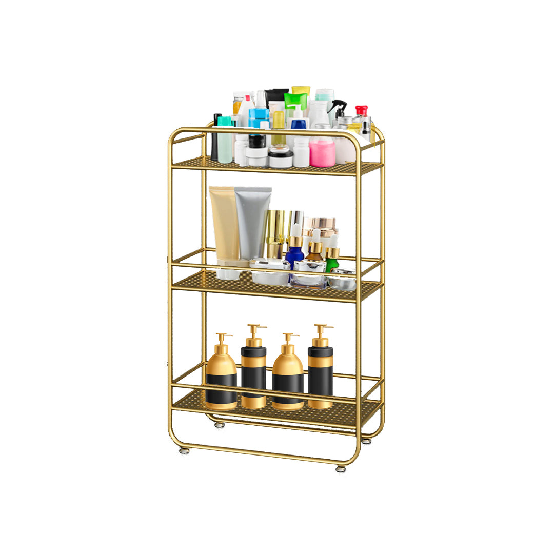 SOGA 3 Tier Rectangular Bathroom Shelf Multifunctional Storage Display Rack Organiser • LUZ-FPotZWJ13
