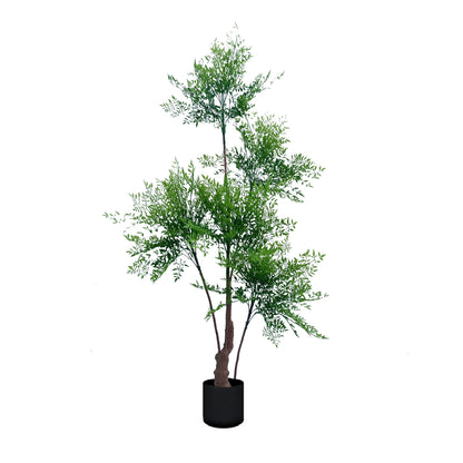 SOGA 180cm Nandina Heavenly Bamboo Tree Artificial Plant Home Accent Decor • LUZ-APlantNTZ180
