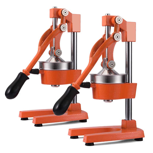SOGA 2X Commercial Manual Juicer Hand Press Juice Extractor Squeezer Citrus • LUZ-JuicerManualOOX2