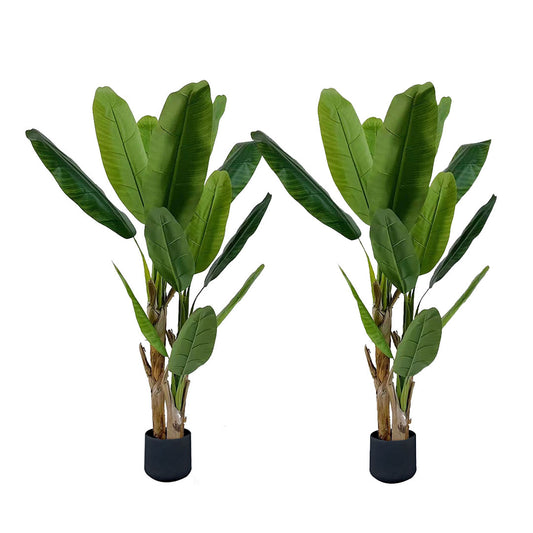 SOGA 2X 190cm Banna Plant Bird of Paradise Tree Artificial Plant Home Accent Decor • LUZ-APlantFHBJS190X2