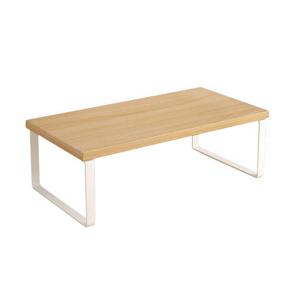 SOGA 40cm Wood Computer Monitor Elevated Stand Desktop Support Station Rack • LUZ-Level003