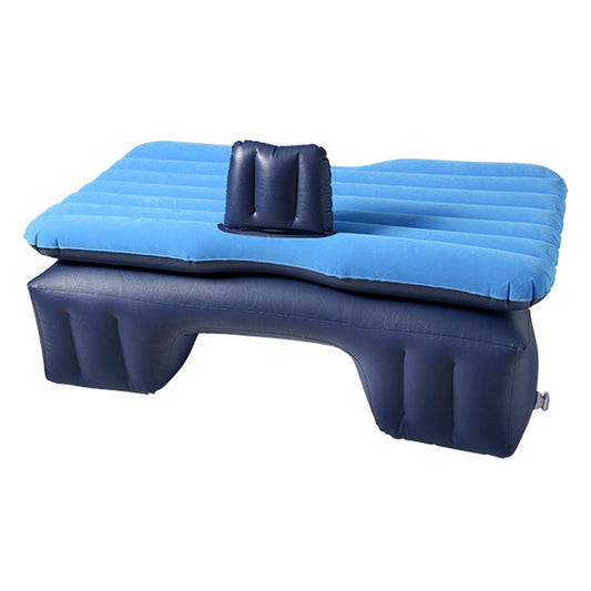 SOGA Inflatable Car Mattress Portable Travel Camping Air Bed Rest Sleeping Bed Blue • LUZ-CarMatBlue