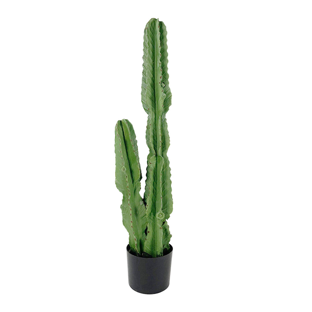 SOGA 95cm Green Artificial Indoor Cactus Tree Fake Plant Simulation Decorative 2 Heads • LUZ-APlantFH9502
