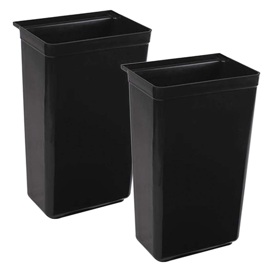 SOGA 2X Large Food Trolley Utility Cart Waste Storage Bin • LUZ-FoodCart1511-JBINLX2