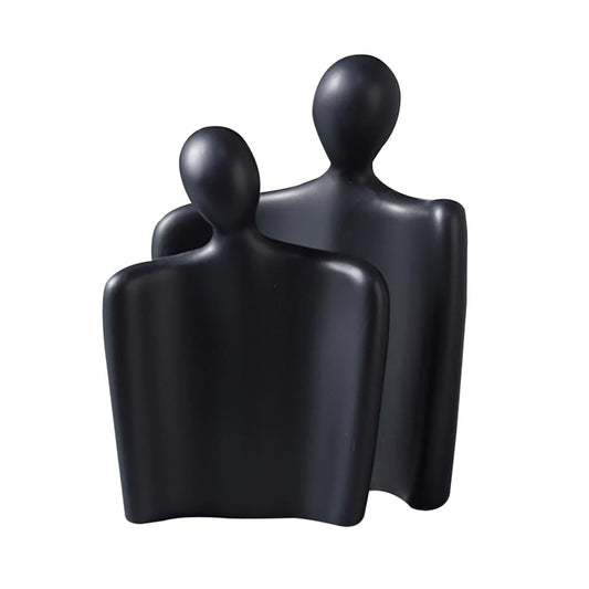 SOGA Ornament Set of 2 Abstract Human Figurine Sculptures Minimalist Modern Art Statues for Home DÃ©cor • LUZ-Ornament2949