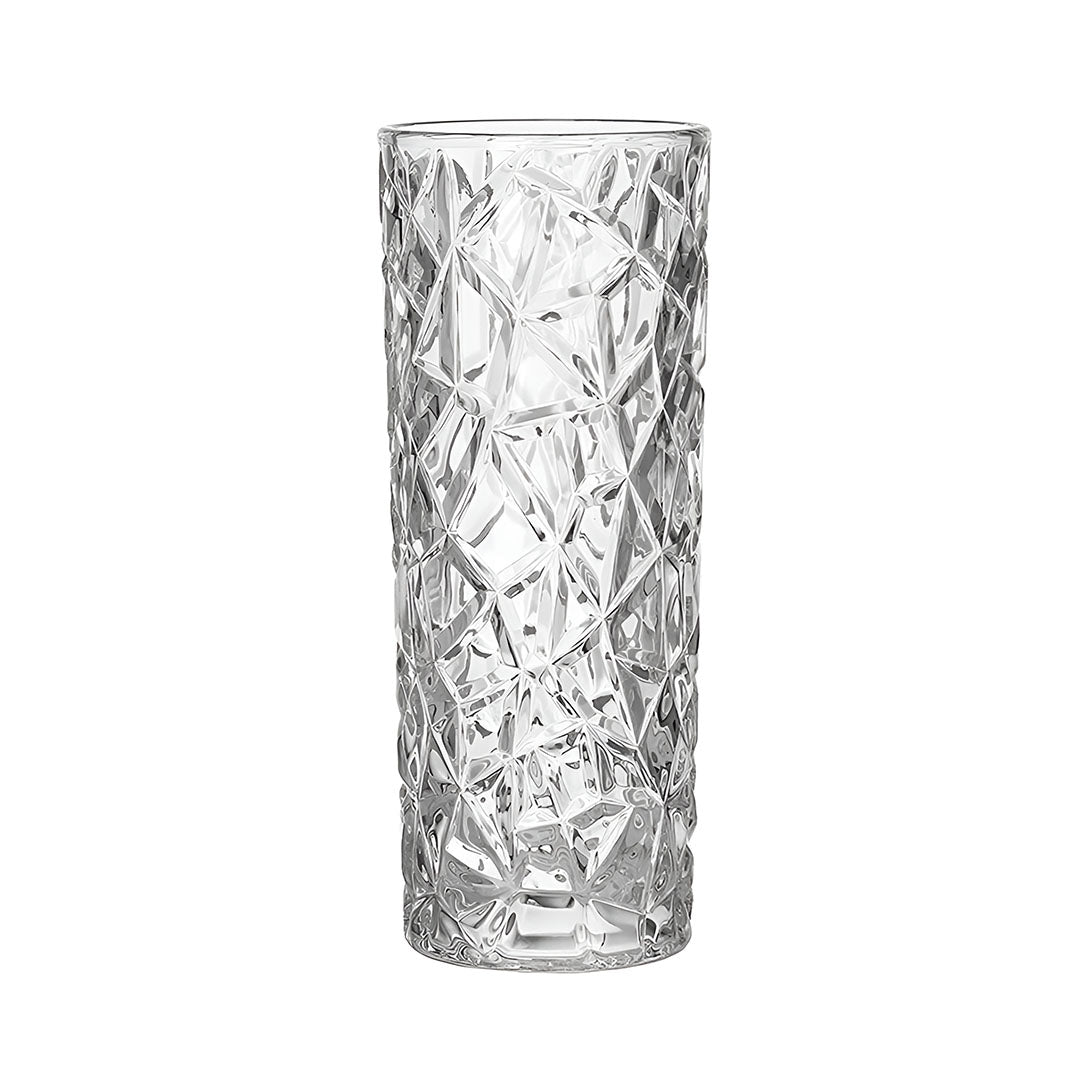 SOGA 14cmx30cm Heavy Duty Glass Vase Crystal Clear Design for Home DÃ©cor • LUZ-GVaseClearLRG
