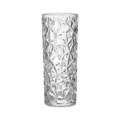 SOGA 14cmx30cm Heavy Duty Glass Vase Crystal Clear Design for Home DÃ©cor • LUZ-GVaseClearLRG