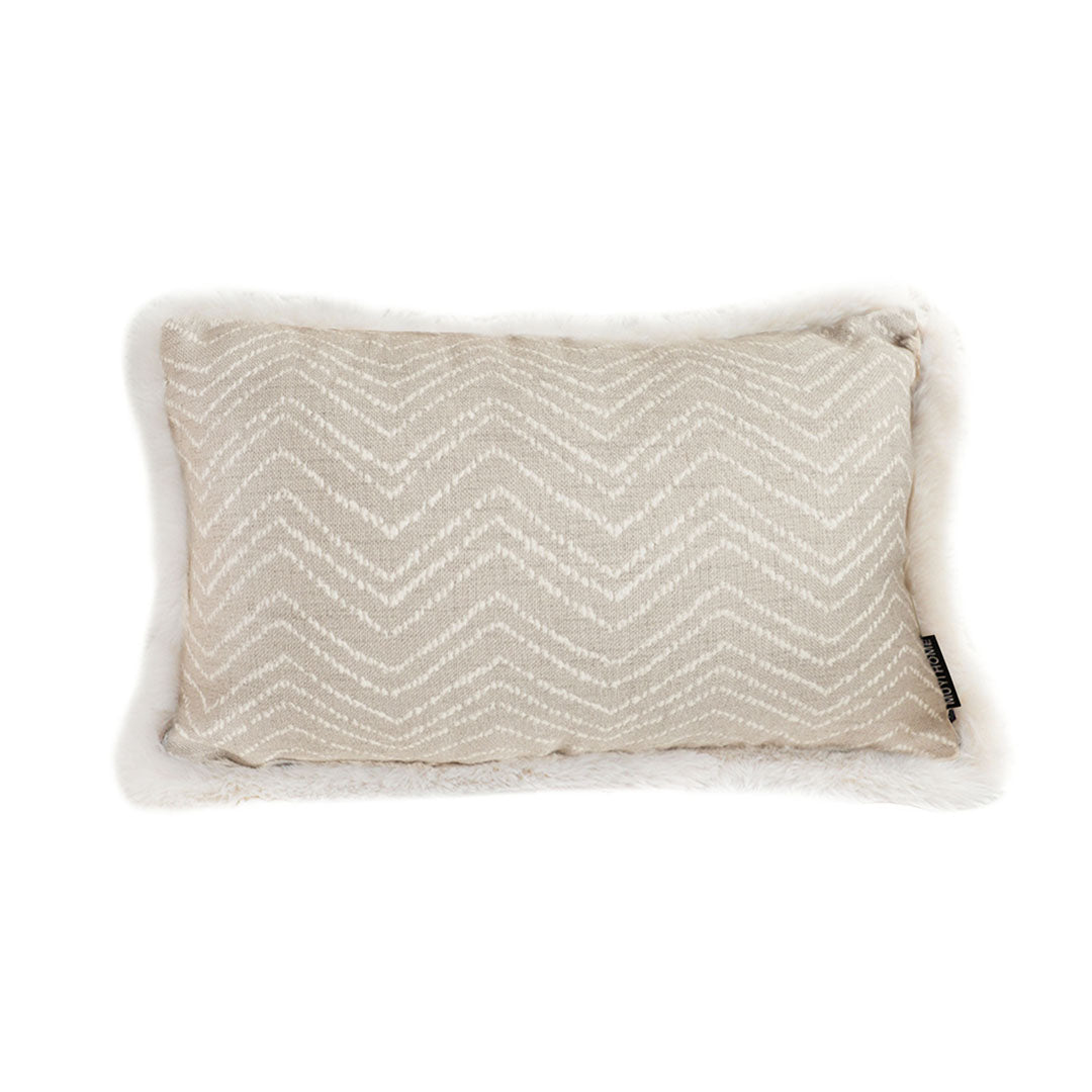 SOGA 30cm  Wabi-sabi Cushion Herringbone Lumbar Throw  Pillow • LUZ-FrenchCushion265