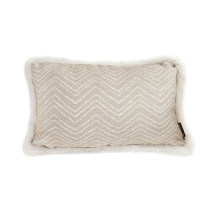 SOGA 30cm  Wabi-sabi Cushion Herringbone Lumbar Throw  Pillow • LUZ-FrenchCushion265