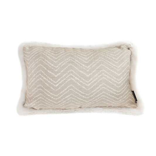 SOGA 30cm  Wabi-sabi Cushion Herringbone Lumbar Throw  Pillow • LUZ-FrenchCushion265