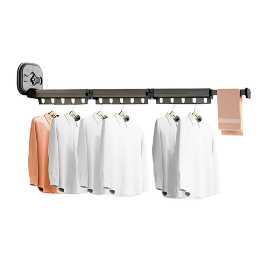 SOGA 127.5cm Wall-Mounted Clothing Dry Rack Retractable Space-Saving Foldable Hanger • LUZ-BSXPGKQ05