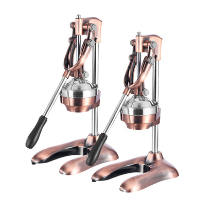 SOGA 2X Stainless Steel Manual Juicer Hand Press Juice Extractor Squeezer Lemon Orange Citrus Gold • LUZ-JuicerStainlessSteel122X2