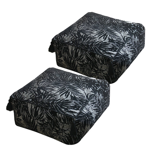 SOGA 2X 50cm Premium Polyester Fiber Cushion with EPP Particle Insert for Enhanced Comfort • LUZ-Pouffe634X2