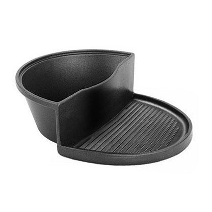 SOGA 2 in 1 Cast Iron Ribbed Fry Pan Skillet Griddle BBQ and Steamboat Hot Pot • LUZ-ZPaiB3