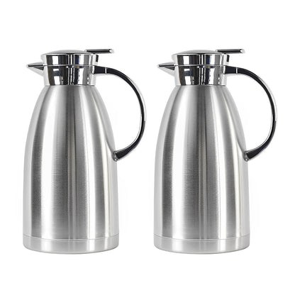SOGA 2X 1.8L Stainless Steel Insulated Vacuum Flask Water Coffee Jug Thermal • LUZ-BottleWKE18X2