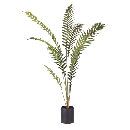 SOGA 210cm Artificial Green Rogue Hares Foot Fern Tree Fake Tropical Indoor Plant Home Office Decor • LUZ-APlantLGY2109
