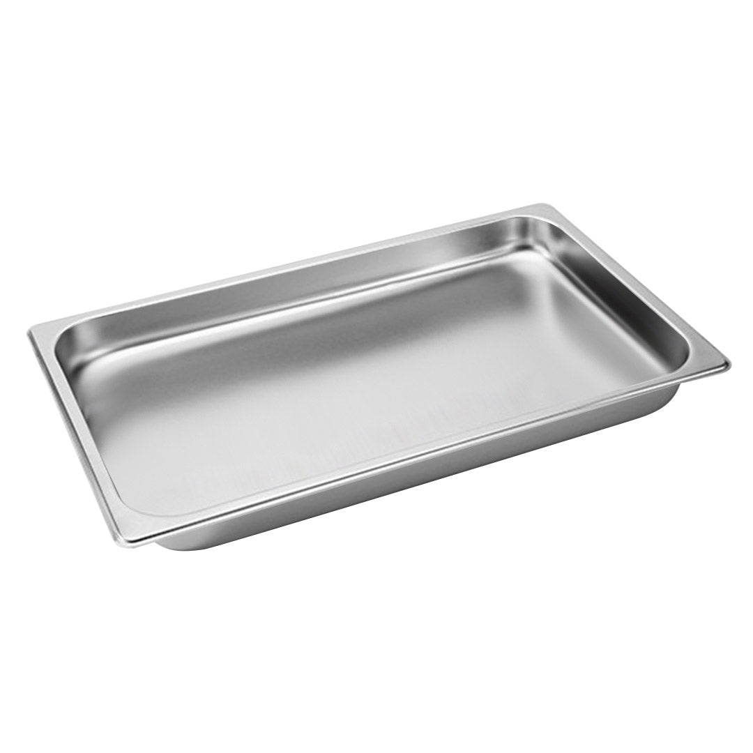 SOGA Gastronorm GN Pan Full Size 1/1 GN Pan 4cm Deep Stainless Steel Tray • LUZ-GastronormPans5402X1A