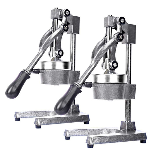 SOGA 2X Commercial Manual Juicer Hand Press Juice Extractor Squeezer • LUZ-JuicerManualBlackX2