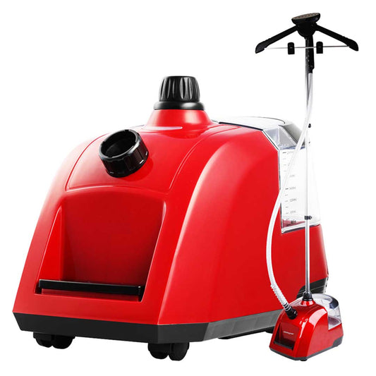 SOGA 80min Garment Steamer Portable Cleaner Steam Iron Red • LUZ-Garment80minsRed
