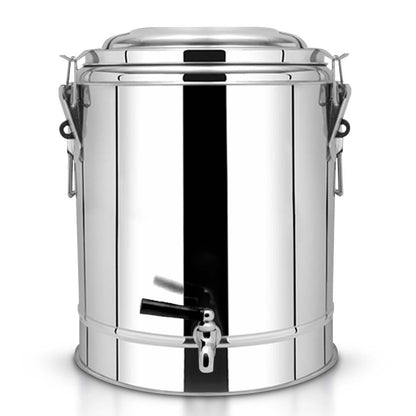SOGA 30L Stainless Steel Insulated Stock Pot Dispenser Hot & Cold Beverage Container With Tap • LUZ-InsulatedPotwTap3103
