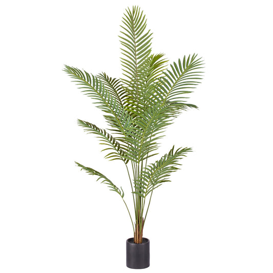 SOGA 210cm Green Artificial Indoor Rogue Areca Palm Tree Fake Tropical Plant Home Office Decor • LUZ-APlantSWK21012