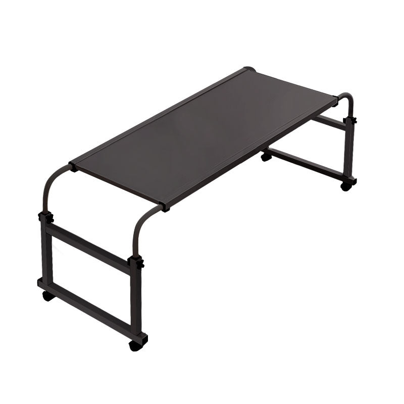 SOGA 120x45cm Black Cross Bed Movable Desk Table w/ Adjustble Length & Height • LUZ-SideTab29