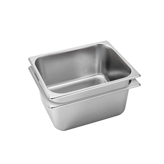 SOGA 2X Gastronorm GN Pan Full Size 1/2 GN Pan 15cm Deep Stainless Steel Tray • LUZ-GastronormPans5411X2